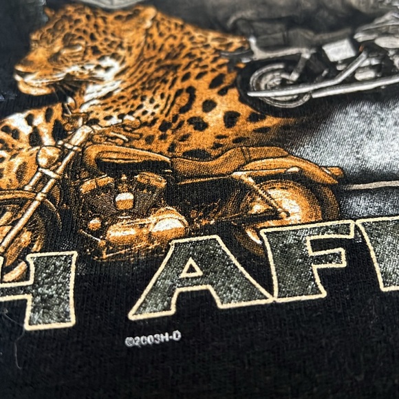 HARLEY DAVIDSON CAPE TOWN SOUTH AFRICA MEN'S XL T-SHIRT BIG FIVE RARE VINTAGE - Picture 9 of 9